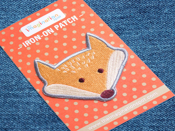 Fox Small Iron-on Patch Iron on Patch Iron on Patch Flower -  UK in  2023