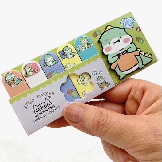 Creative Cartoon Can Tear Notes N Times, Cute Mini Post-It Notes