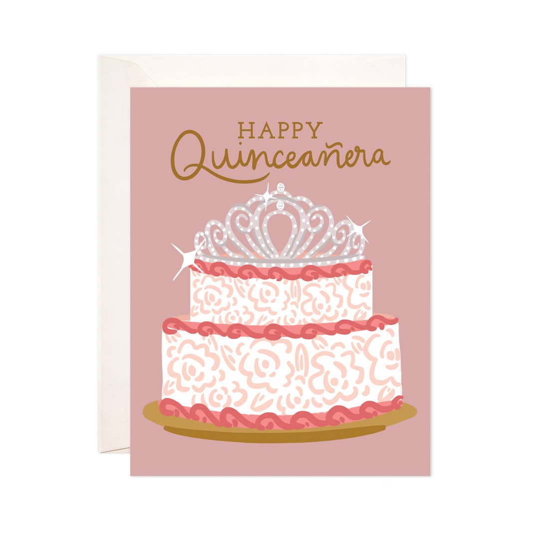 Floral Birthday Cake Greeting Card – Lionheart Prints