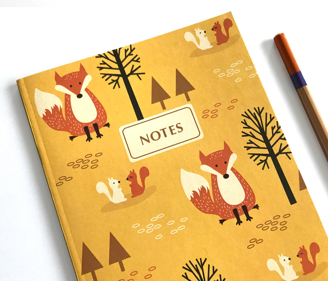 Winter Woodland Animals Field Notes Notebooks