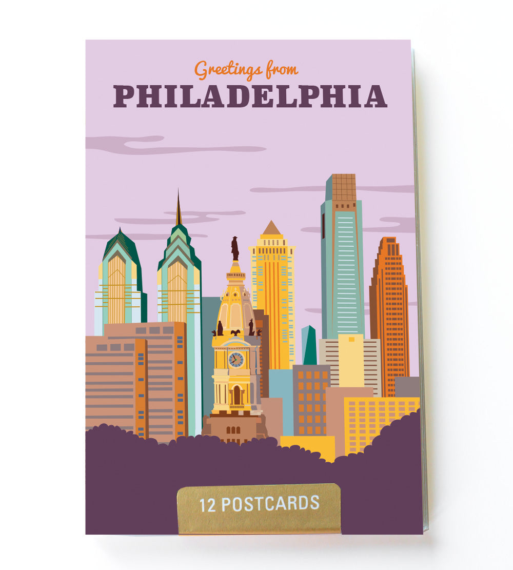 Philadelphia Sports Complex Postcard