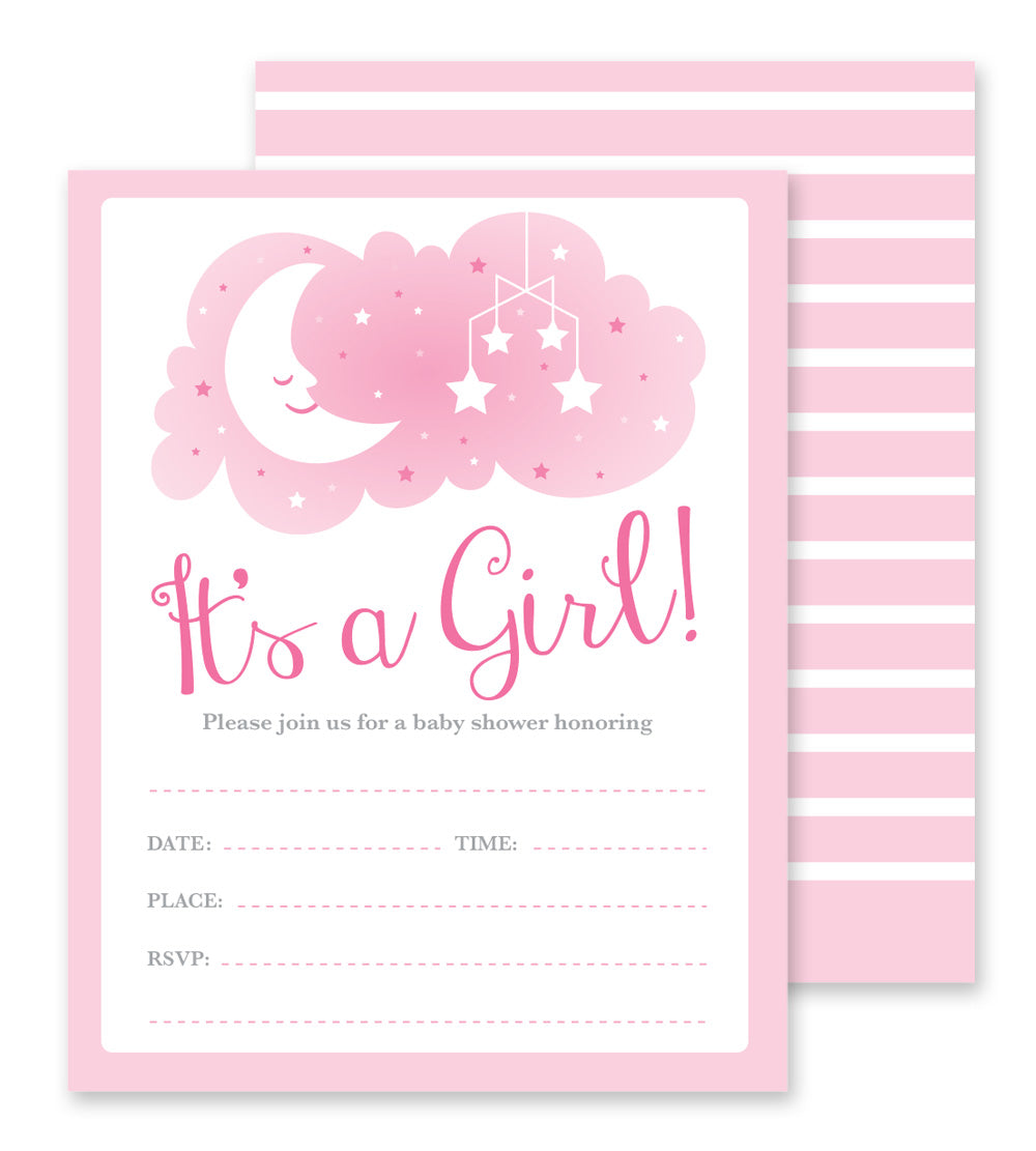 It's A Party - Fill-in Party Invitations